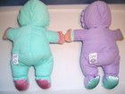 Cabbage Patch Kids Doll lot. 2 Kids-Year 2011-Soft Body Baby Dolls-Purple & Teal — photo 4