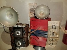 Ansco Flash Type 1 Flash Clipper Camera Original Box  vintage