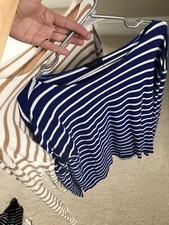 J. Crew Tops Lot Of 2 Womens Striped Size Small