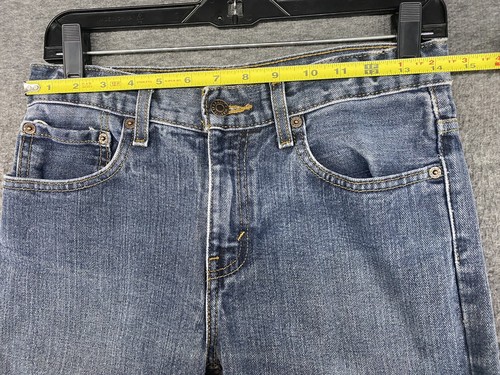 Levi Strauss Signature Boys Bootcut Blue Jeans Adjustable Waist Size 14 Regular - Picture 7 of 19