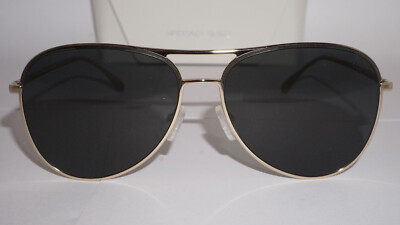 Michael Kors New Sunglasses KONA Aviator Gold Grey MK1089  display picture 2