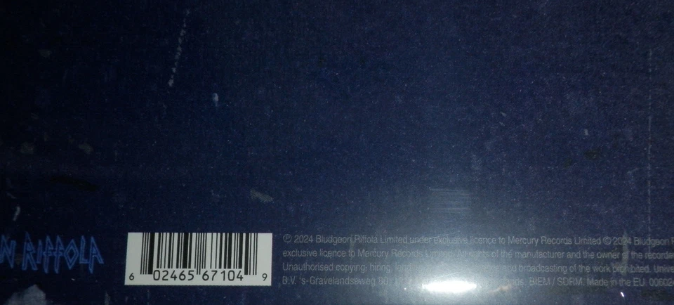 DEF LEPPARD Just like 73 Extremely Limited Edition 7" Blue Vinyl TOM MORELLO*** - Bild 3 von 4