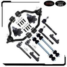 Front Control Arm Ball Joint Tie Rod End Sway Bar For 88-94 Chevrolet K1500 4WD