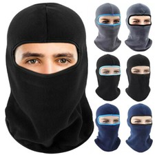 Winter Thermal Fleece Balaclava Full Face Mask Warmer Motorcycle Cycling Hood