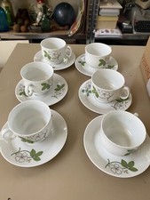 Richard Ginori 6 Tazze Da The Vintage 