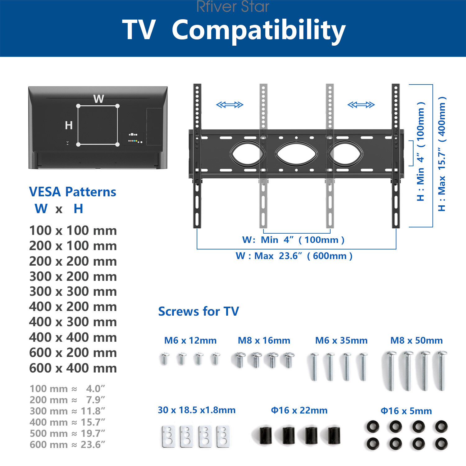 Corner TV Stand with Swivel Mount for 32-65 Inch  Flat Screen TVs
