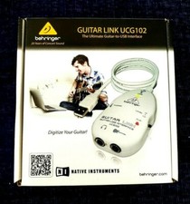 behringer usb guitar link behringer usb guitar link