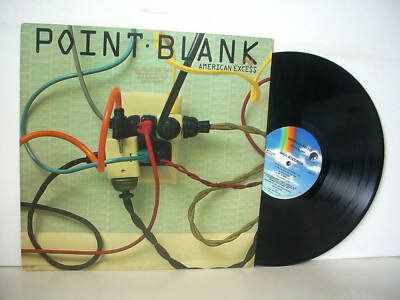 POINT BLANK American Excess Original PROMO LP from 1981 (MCA 5189). Promotional