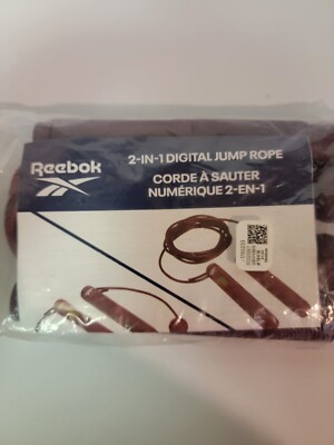 Reebok 2-in-1 Digital Jump Rope NEW