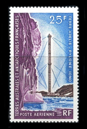 French Southern & Antarctic Territory: 1966 Adelie Ionospheric Pylon (C12) MNH