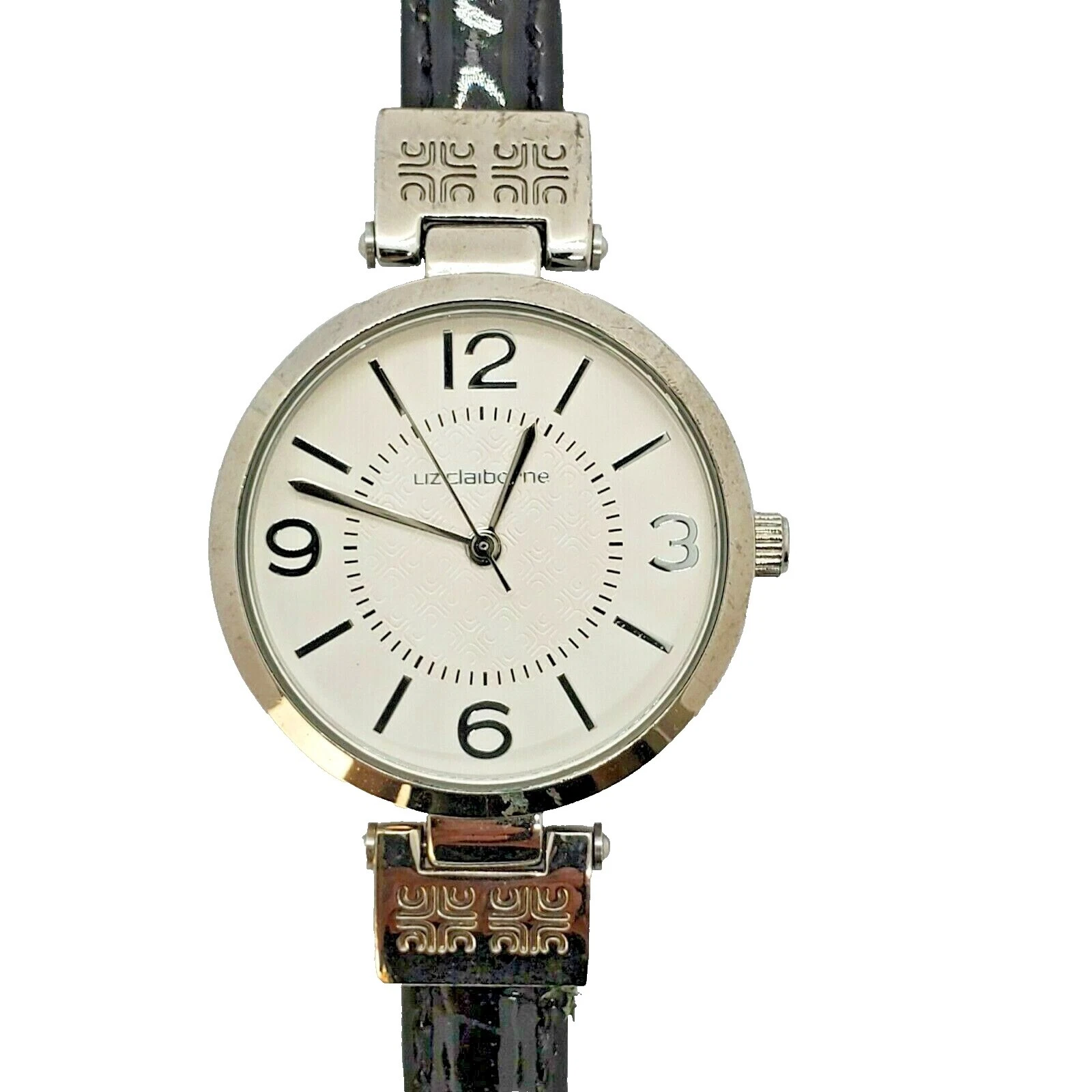 Caja de Plata Liz Claiborne Relojes de pulsera