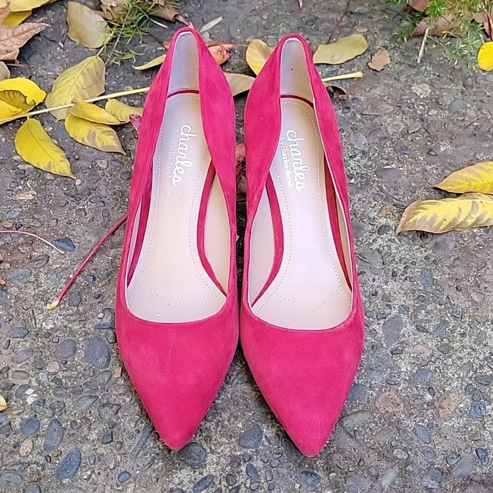 Tacones de gamuza Charles By Charles David de cuero talla US 7,5 Foto 2 de 4