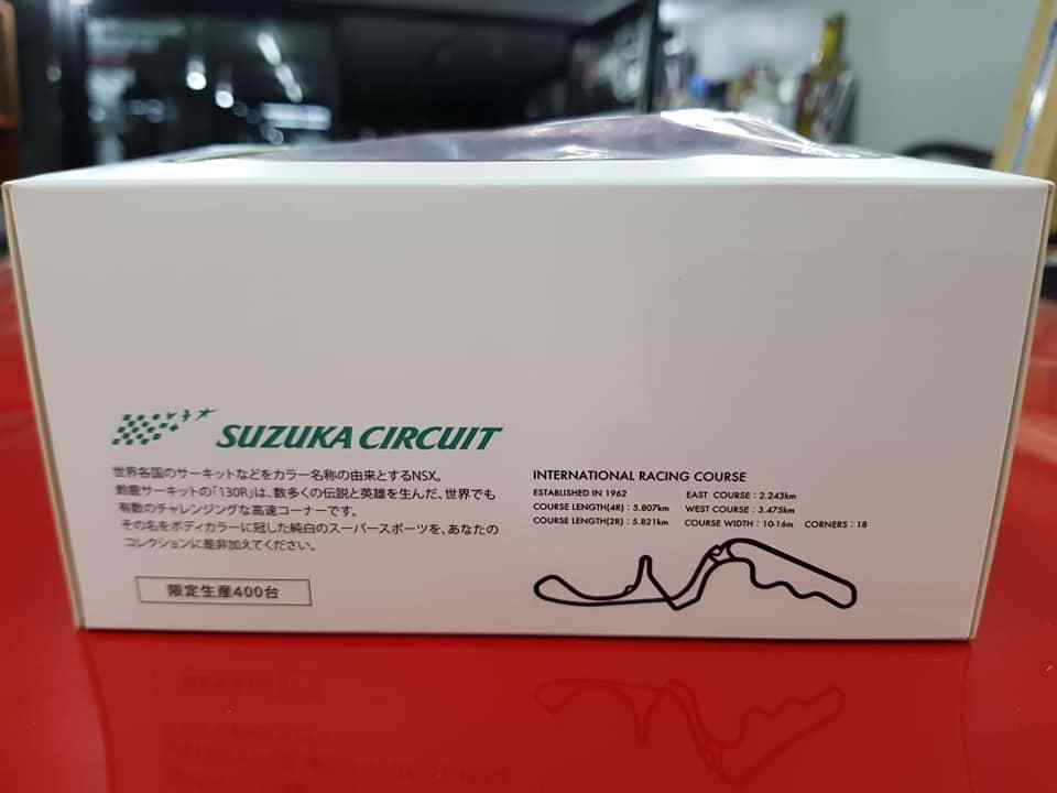 Rare!! 400 units only] NSX 1/43 Display Model 130R White