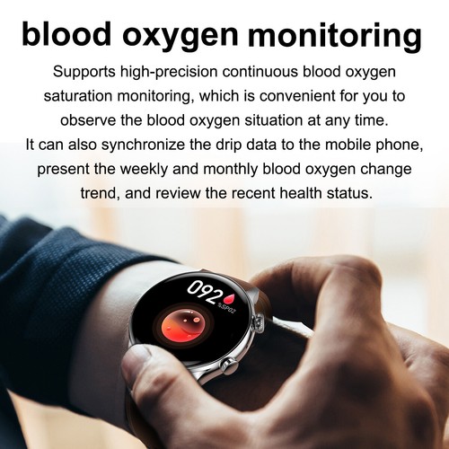 Smart Watch Women Men Lady Sport Fitness Smartwatch Call SMS Notification - 第 10/21 張圖片