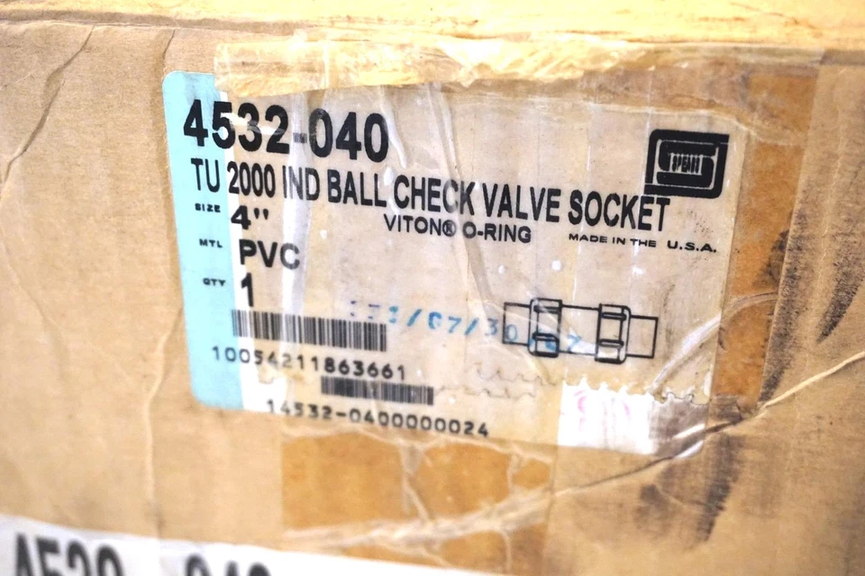 NUEVO SPEARS 4532-040 TU2000 4" IND BOLA VÁLVULA DE RETENCIÓN TOMA 4532040 Foto 2 de 3