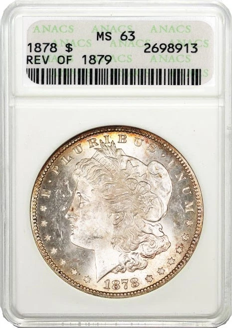 MS 63 Graded Morgan US Dollars 1878 for sale | eBay