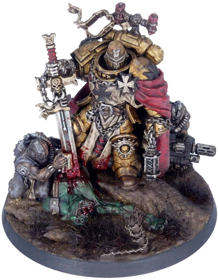 Warhammer 40k Templarios Negros Alto Mariscal Helbrecht Foto 3 de 4