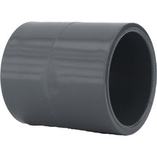 Charlotte Pipe 2 In. Sch. 80 Slip X Slip PVC Coupling PVC 08100 2000HA