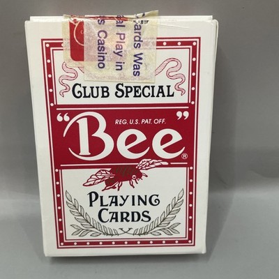 Vintage Casino Quality Club Special Bee No. 92  Played At The Mirage Casino