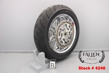 2013 Harley Touring CVO 17" x 3" BACK REAR Wheel Rim CHROME CHISEL 25mm #4246