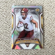 Luke McCaffrey [Rookie Refractor] #197 2024 Topps Resurgence