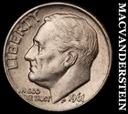 1961-D Silver Roosevelt Dime-Scarce Better Date No Reserve #i2847
