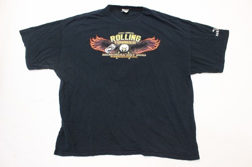 VTG Gildan men sz 3XL 23rd Annual Rolling Thunder Memorial Day 2010 shirt