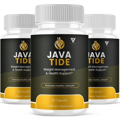(3 Pack) Java Tide Health Management, JavaTide Advanced Support (180 Capsules)