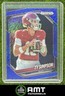 Ty Simpson 2025 Panini Prizm Black 29/35 Prospect Blue Shimmer FOTL Crimson Tide