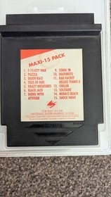 MAXI-15 pack RARE boxed NES Nintendo Entertainment System