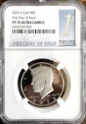 2022 S Clad 50C First Day of Issue PF 70 ULTRA CAMEO Half Dollar