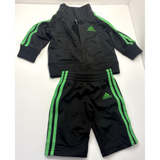Adidas Baby Boys' Tracksuit Set, Size 3M 2-piece Jacket Pants Outfit