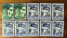 2026 Bowman Trey Yesavage Rookie Card Lot (10) - Chrome Inserts + Base