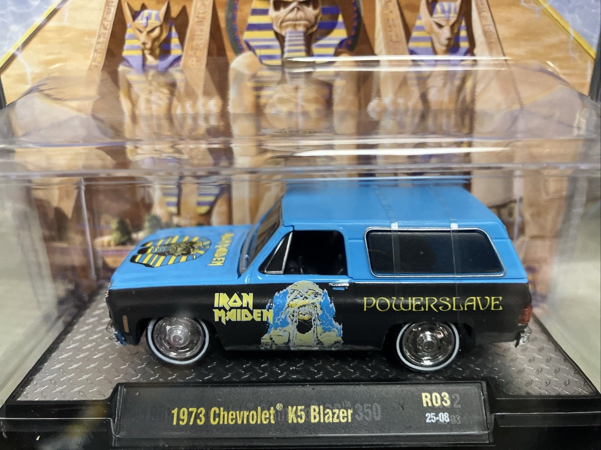 M 2 Rock Legends Iron Maiden Chevy 75 K-5 Blazer & 75 Van Set IN