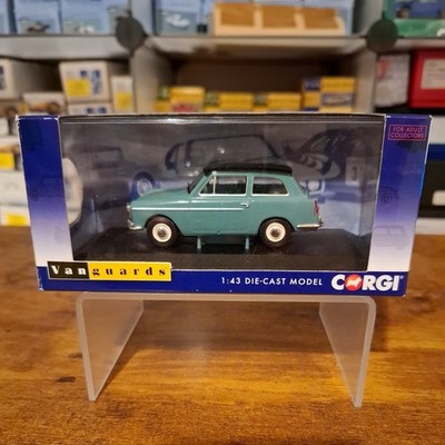 Vanguards Corgi 1:43 VA11208 Austin A40 Farina Mk1 Countyman Horizon Blue/Black