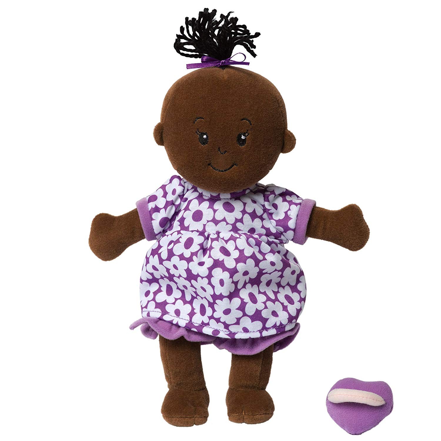 Мягкая кукла Manhattan Toy Wee Baby Stella Этническая коричневая, 12 штук