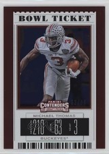 2019 Panini Contenders Draft Picks Season Bowl Ticket 93/99 Michael Thomas 0c6