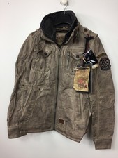 KHUJO Damen Jacke Modell: Uniform Braun M