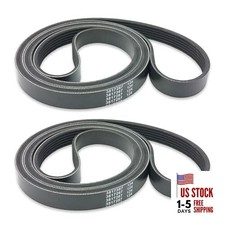 2-Piece  Serpentine belt, power steering  alternator belt, fits 3817287  Fits
