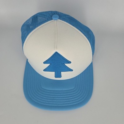 Disney Gravity Falls Blue Dipper Embroidered Snapback Hat Cap Mesh Trucker