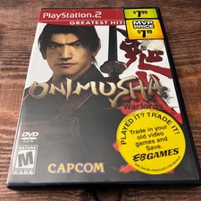 Onimusha Warlords Sony PlayStation 2 PS2 Capcom Greatest Hits SLUS-20018GH