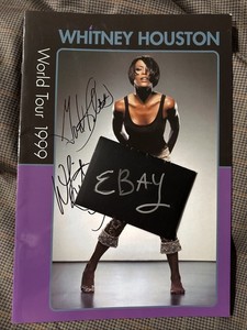 Whitney Houston Autograph Coa for sale | eBay