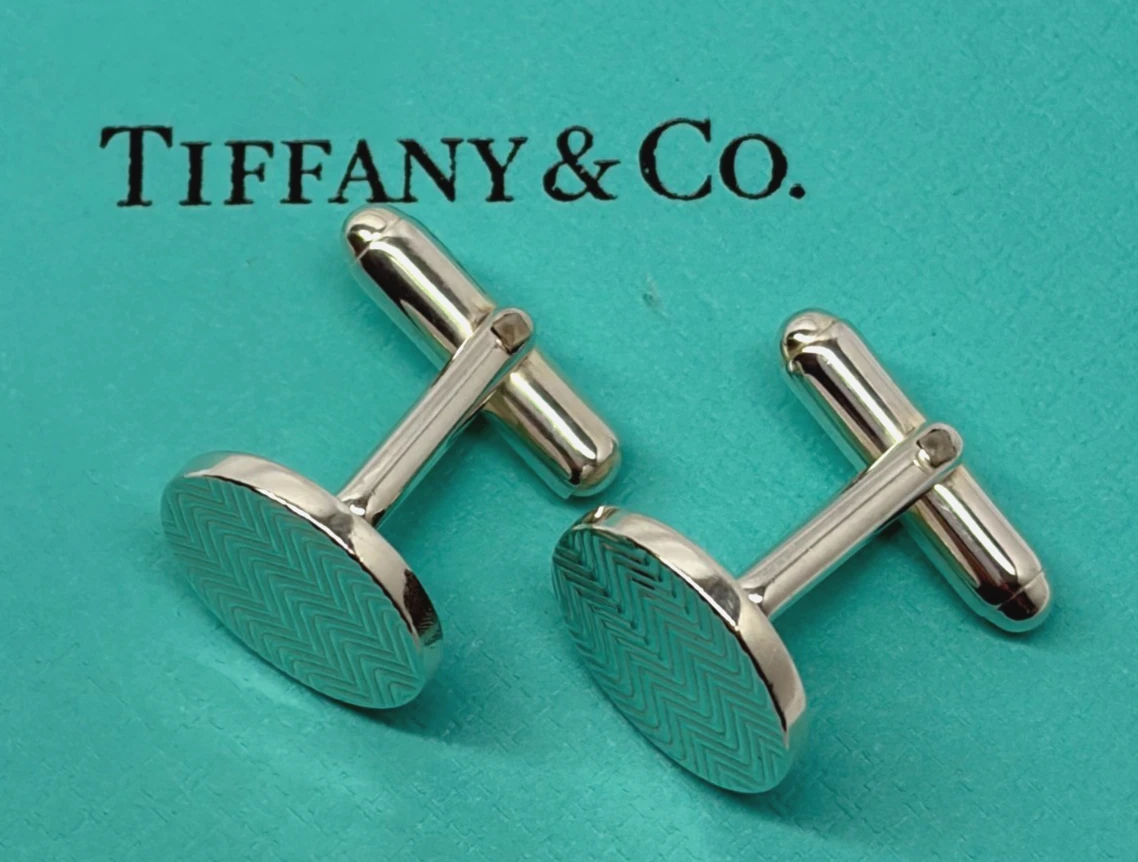 Tiffany & Co. Sterling Silver Cufflinks for Men for sale | eBay