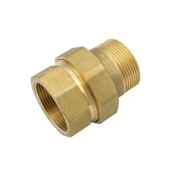 "Messing Rohr-Verschraubung 1 1/2\" 3/2\" Zoll Ig/Ag Dn 40 Mm Gewinde-Fitting"-image