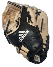 Adidas Youth TS1050 10.5" Baseball Glove Black Tan RHT