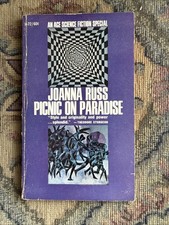 Picnic on Paradise Joanna Russ 1968 Ace Science Fiction Special PB Vintage