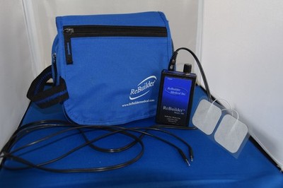 Tens Rebuilder Model 300 Muscle Stimulatation Unit with Accessories and case.