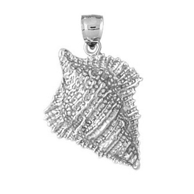 Rhodiniert 925 Sterling Silber Gastropode Weichtiere Meeresschnecke Muschel Charm