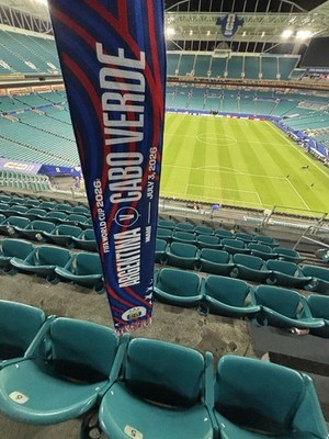 FIFA World Cup 2026 Match Scarf Argentina vs Cabo Verde Miami NWT Limited Ed