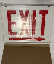 Cooper Lighting solutions ECHX1STAR Exit Right Arrow Chicago Approved, Right NEW